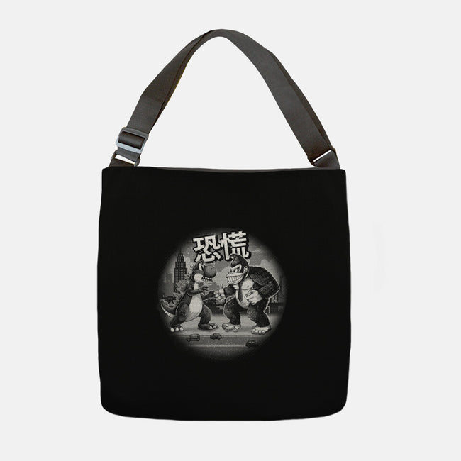 Kaiju Vs Kaiju-None-Adjustable Tote-Bag-Chinellatto