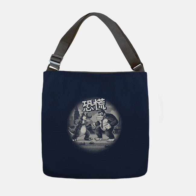 Kaiju Vs Kaiju-None-Adjustable Tote-Bag-Chinellatto