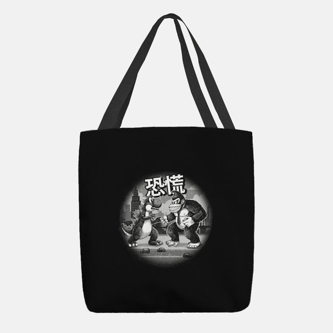 Kaiju Vs Kaiju-None-Basic Tote-Bag-Chinellatto