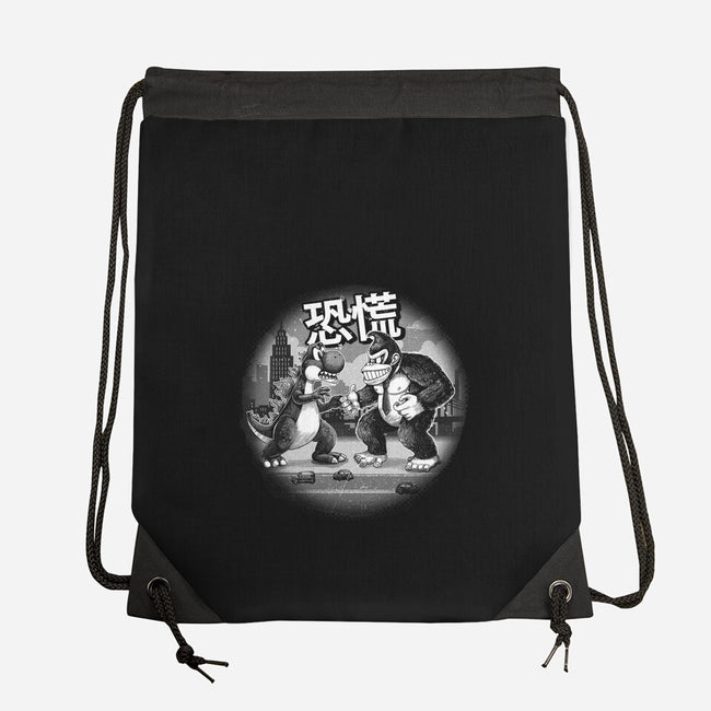 Kaiju Vs Kaiju-None-Drawstring-Bag-Chinellatto