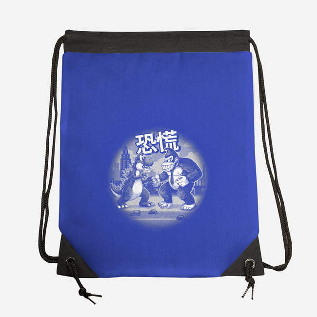 Kaiju Vs Kaiju-None-Drawstring-Bag-Chinellatto