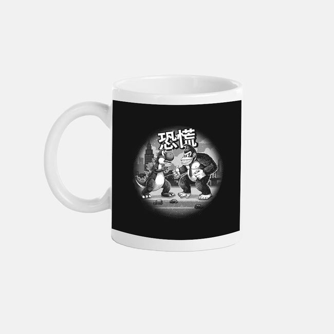 Kaiju Vs Kaiju-None-Mug-Drinkware-Chinellatto