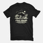 Fire Swamp National Park-Womens-Basic-Tee-retrodivision