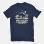 Fire Swamp National Park-Womens-Basic-Tee-retrodivision