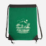 Fire Swamp National Park-None-Drawstring-Bag-retrodivision