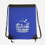 Fire Swamp National Park-None-Drawstring-Bag-retrodivision