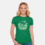 Fire Swamp National Park-Womens-Fitted-Tee-retrodivision