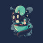Books Coffee And Giant Cats-Mens-Basic-Tee-Chinellatto