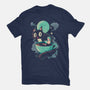 Books Coffee And Giant Cats-Mens-Heavyweight-Tee-Chinellatto