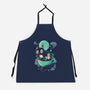 Books Coffee And Giant Cats-Unisex-Kitchen-Apron-Chinellatto