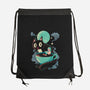 Books Coffee And Giant Cats-None-Drawstring-Bag-Chinellatto