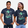 Books Coffee And Giant Cats-Unisex-Basic-Tee-Chinellatto