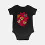 Wool Heart-Baby-Basic-Onesie-Chinellatto