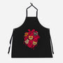 Wool Heart-Unisex-Kitchen-Apron-Chinellatto