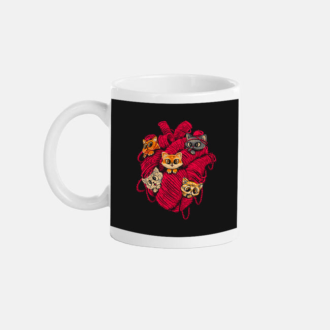 Wool Heart-None-Mug-Drinkware-Chinellatto