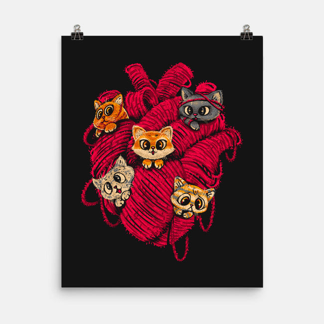 Wool Heart-None-Matte-Poster-Chinellatto