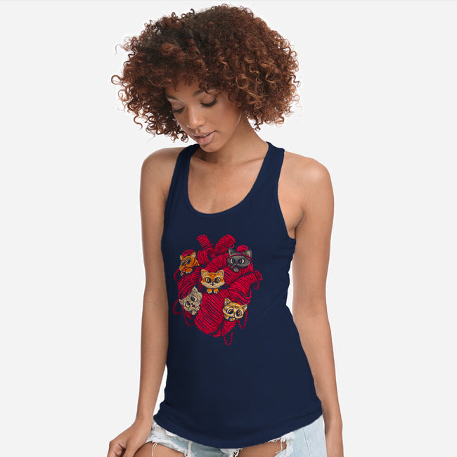 Wool Heart-Womens-Racerback-Tank-Chinellatto