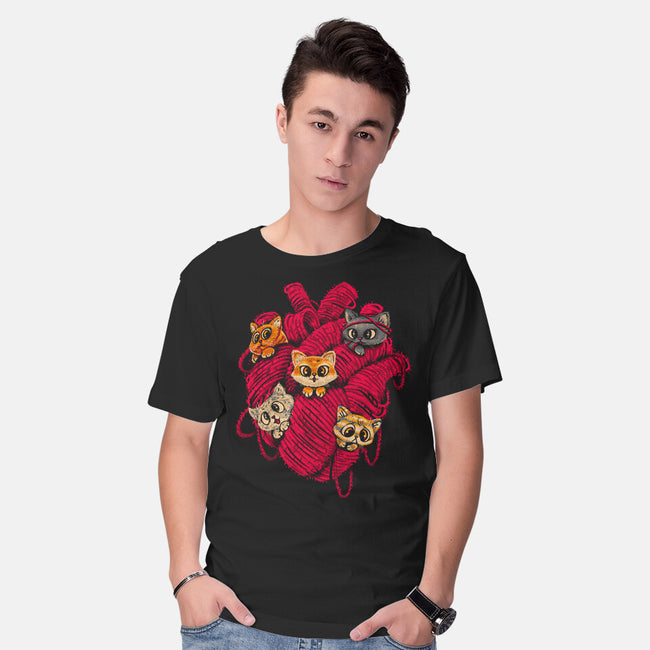 Wool Heart-Mens-Basic-Tee-Chinellatto