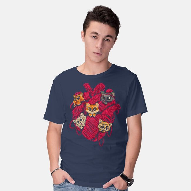 Wool Heart-Mens-Basic-Tee-Chinellatto