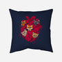 Wool Heart-None-Removable Cover w Insert-Throw Pillow-Chinellatto