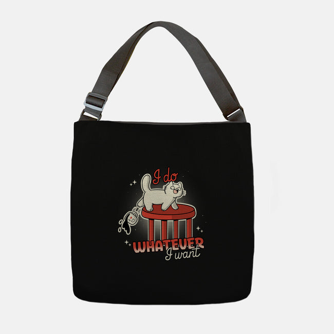I Do Whatever I Want-None-Adjustable Tote-Bag-Freecheese