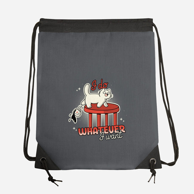 I Do Whatever I Want-None-Drawstring-Bag-Freecheese