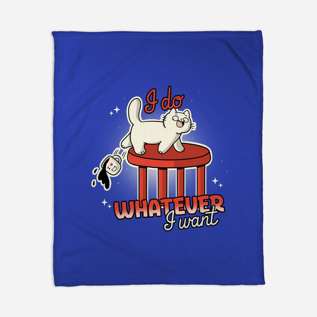 I Do Whatever I Want-None-Fleece-Blanket-Freecheese