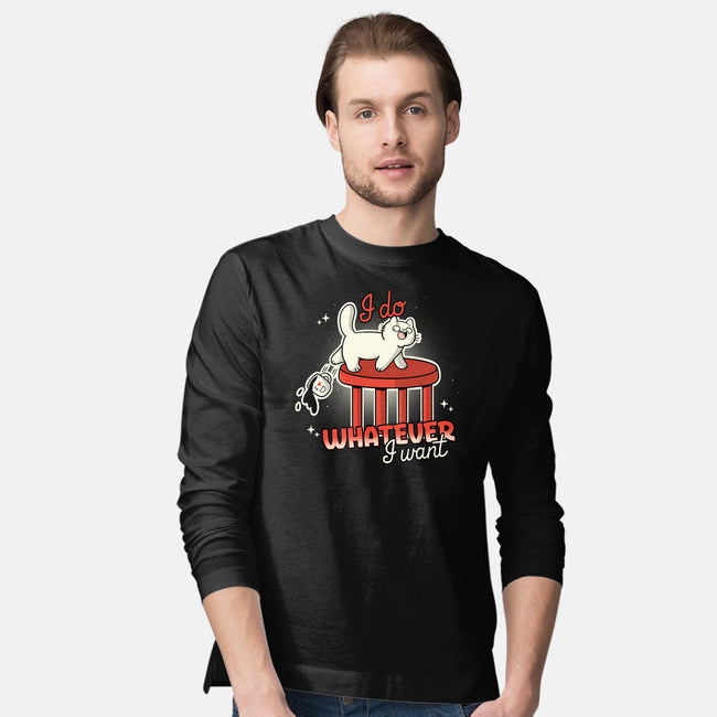 I Do Whatever I Want-Mens-Long Sleeved-Tee-Freecheese