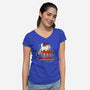 I Do Whatever I Want-Womens-V-Neck-Tee-Freecheese