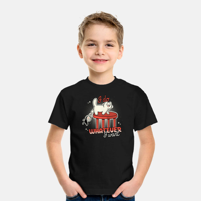 I Do Whatever I Want-Youth-Basic-Tee-Freecheese