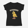 Introbird-Womens-V-Neck-Tee-alfbocreative
