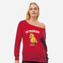 Introbird-Womens-Off Shoulder-Sweatshirt-alfbocreative