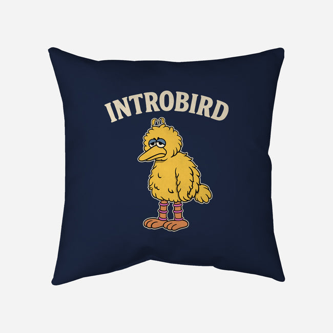 Introbird-None-Removable Cover w Insert-Throw Pillow-alfbocreative
