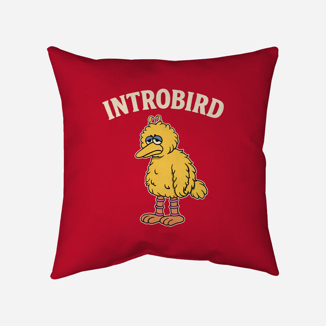 Introbird-None-Removable Cover w Insert-Throw Pillow-alfbocreative