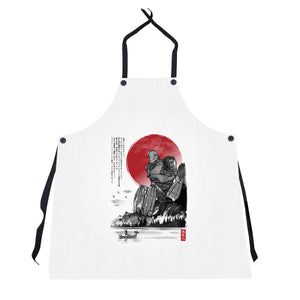 The Iron Giant In Japan Sumi-e