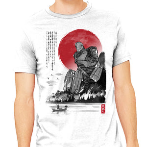 The Iron Giant In Japan Sumi-e