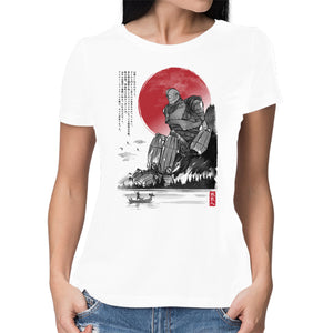 The Iron Giant In Japan Sumi-e