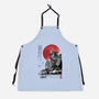 The Iron Giant In Japan Sumi-e-Unisex-Kitchen-Apron-DrMonekers