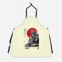 The Iron Giant In Japan Sumi-e-Unisex-Kitchen-Apron-DrMonekers