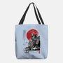 The Iron Giant In Japan Sumi-e-None-Basic Tote-Bag-DrMonekers