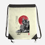 The Iron Giant In Japan Sumi-e-None-Drawstring-Bag-DrMonekers