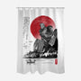 The Iron Giant In Japan Sumi-e-None-Polyester-Shower Curtain-DrMonekers