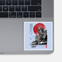The Iron Giant In Japan Sumi-e-None-Glossy-Sticker-DrMonekers