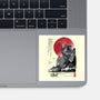 The Iron Giant In Japan Sumi-e-None-Glossy-Sticker-DrMonekers