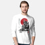 The Iron Giant In Japan Sumi-e-Mens-Long Sleeved-Tee-DrMonekers