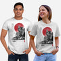 The Iron Giant In Japan Sumi-e-Unisex-Basic-Tee-DrMonekers