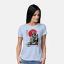 The Iron Giant In Japan Sumi-e-Womens-Basic-Tee-DrMonekers