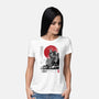 The Iron Giant In Japan Sumi-e-Womens-Basic-Tee-DrMonekers