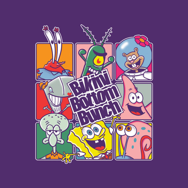 Bikini Bottom Bunch-Womens-Basic-Tee-turborat14