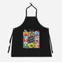 Bikini Bottom Bunch-Unisex-Kitchen-Apron-turborat14